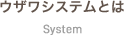 ウザワシステムとは System